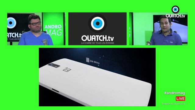 ANDROMAG S01S16 : Projet Google ARA, ONEPLUS ONE, KABAM et retour sur le HTC One M8