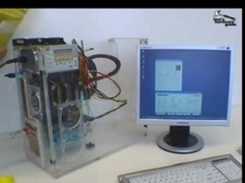 Test Overclocking PC Dans De L'Huile