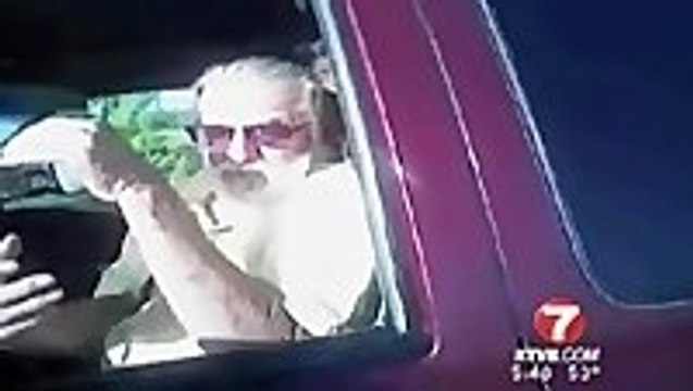 Monkey Steals Pen From Police Officer