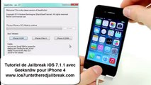 Geeksn0w Untethered Jailbreak pour iOS 7.1/7.1.1/7.0.6
