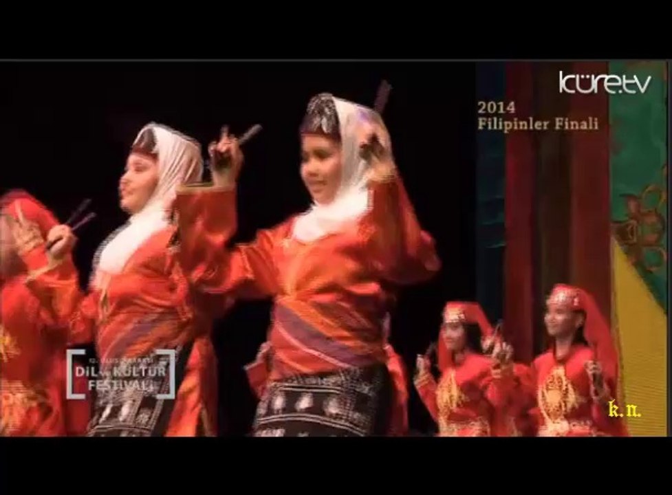 Halk oyunları Filipinler 12.Türkçe Olimpiyatı
