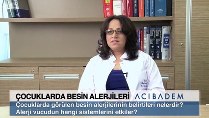 Çocuklarda Besin Alerjileri