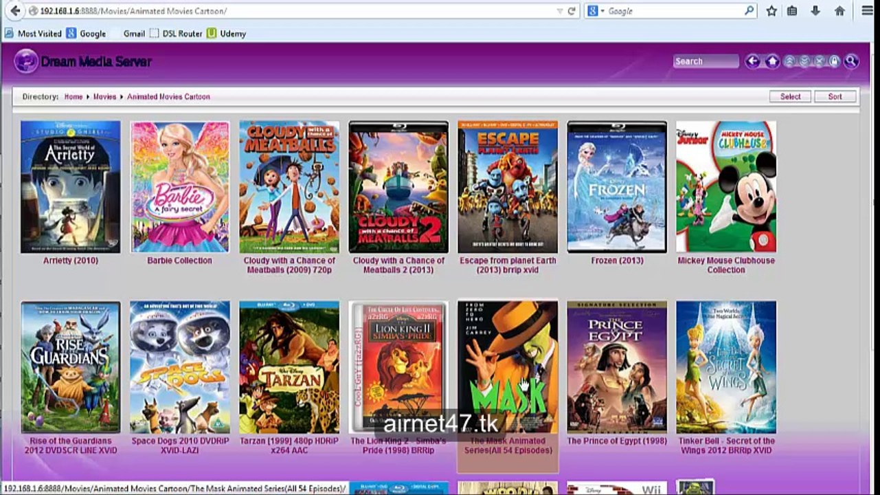 File Sharing Media Server - HFS