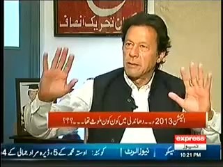 Imran Khan Exclusive Interview in Kal Tak (29th April 2014)