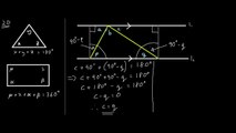 A General Proof Of Why Two Opposite Angles Connected To Parallel Lines Are Equal To One Another...