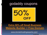 Godaddy coupons | Godaddy Promo Codes