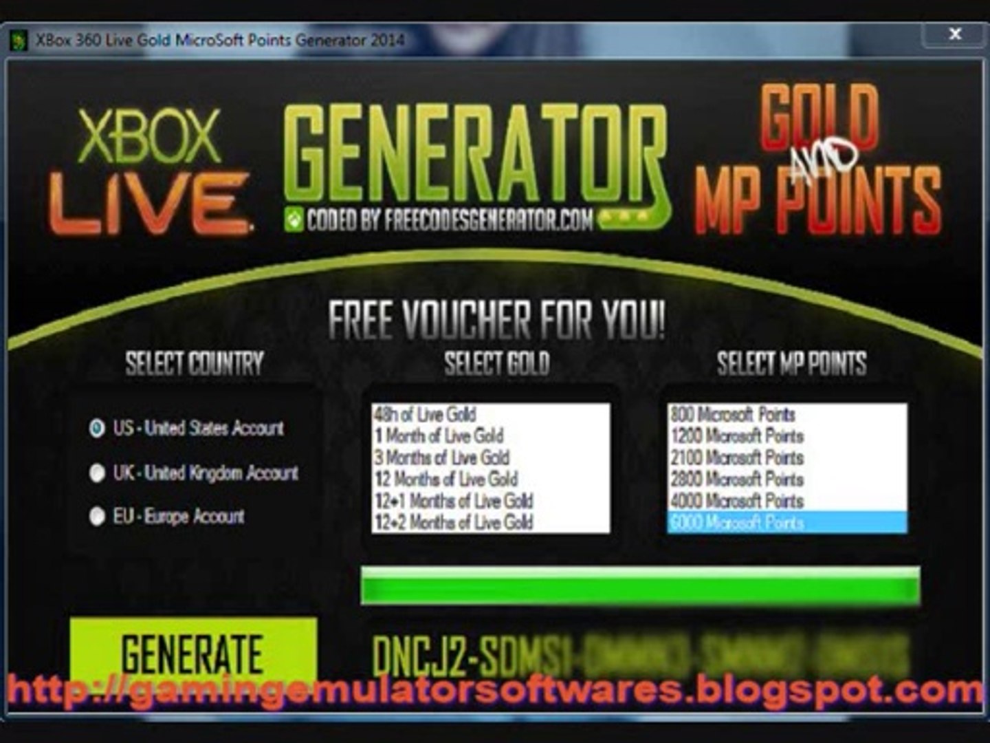Xbox 360 Live Gold Microsoft Points Generator 14 Video Dailymotion