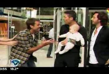 Pedro, Paula y Oli en parodía película en la vuelta de Marcelo - 28 de Abril