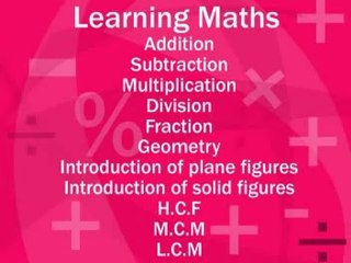 Learning Math Part 1 🧮 | Fun Educational Video for Kids