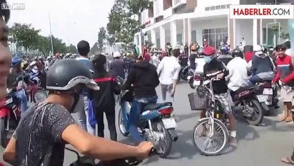 Bu Şova Motorcular Bile Şaştı