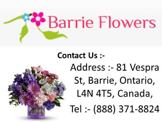 Brook's flowers shop in Canada