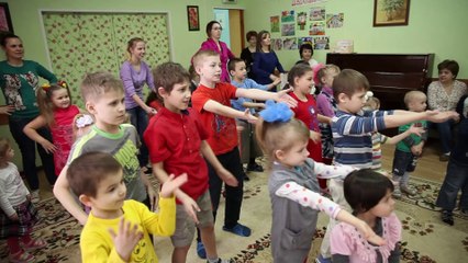 Кинокомпания Маринс Групп в детском центре Теремок