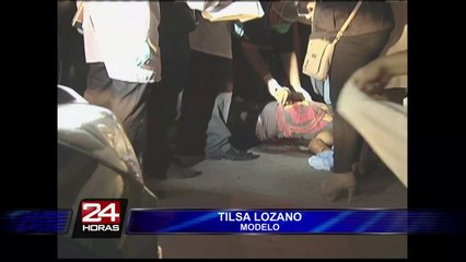 Tilsa Lozano implicada con empresario acribillado en su Lamborghini