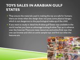 Toys sales in Arabian Gulf States
