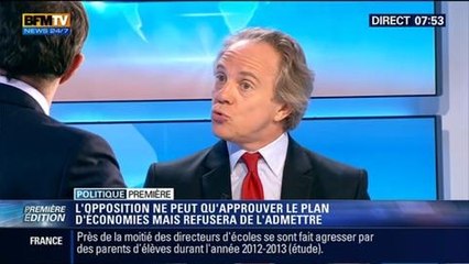 Politique Première: Et si la Droite votait le plan Valls ? - 29/04