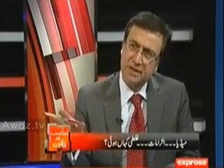 Talat Hussain ka Geo Par Tabsra-Segment 1