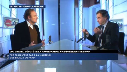 Luc Chatel, invité de Guillaume Durand avec LCI