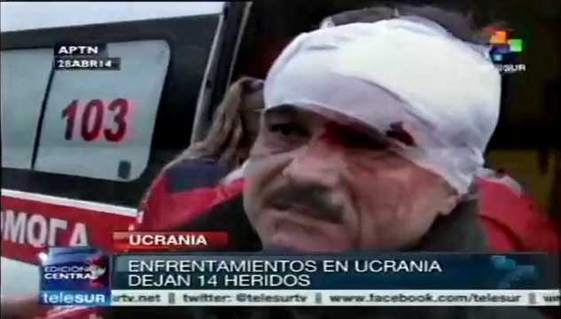 Varios heridos en violentos enfrentamientos en Donetsk