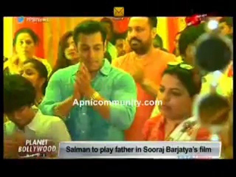 salman to play father in sooraj barjatya's film 29th  April 2014