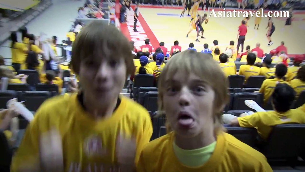 Singapore Slingers Basketball Match by Asiatravel.com