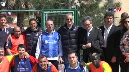 Crotone in gol con gli ospiti della cooperativa Baobab