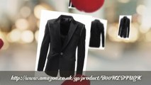 Great Sale! FLATSEVEN Mens Slim Fit Peaked Lapel Velvet Blazer Jacket