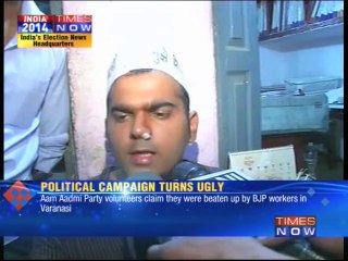 AAP-BJP workers clash again