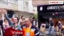 Galatasaray Taraftarı Bağdat Caddesi'ni Bastı