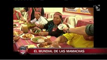 Las 'Mamachas' peruanas juegan su propio Mundial en Campo de Marte