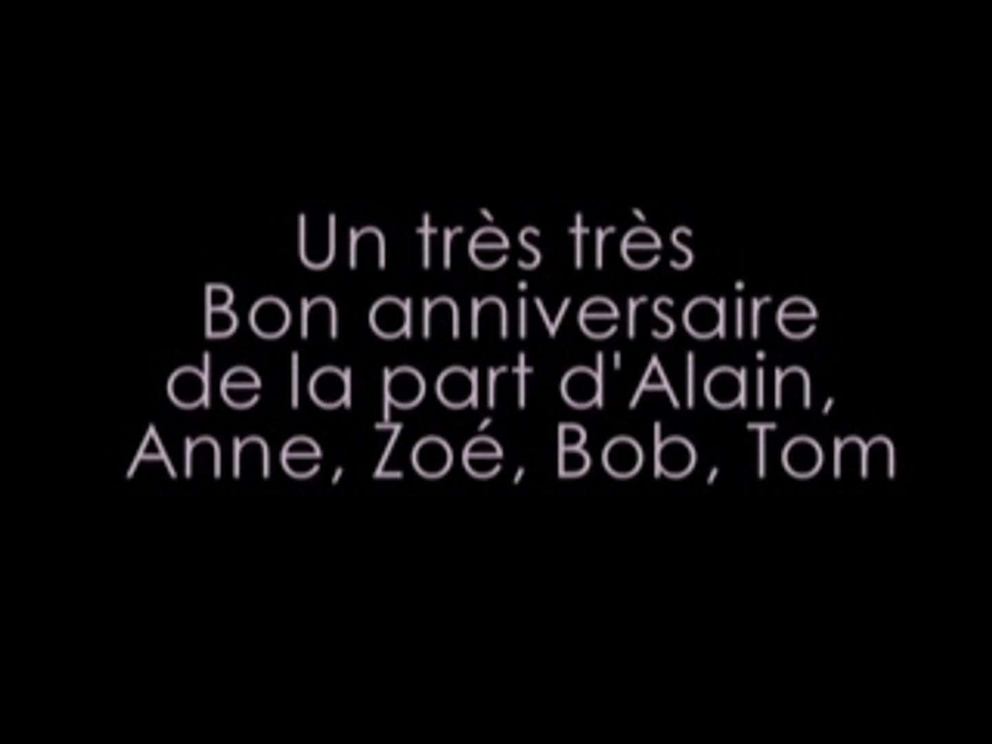 Joyeux Anniversaire Marie Video Dailymotion