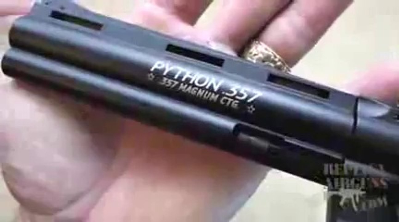 Umarex Colt Python 357 CO2 BB Revolver Table Top Review