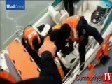 Güney Koreli kaptanın pantolonunu bile giymeden gemiyi terk ettiği an