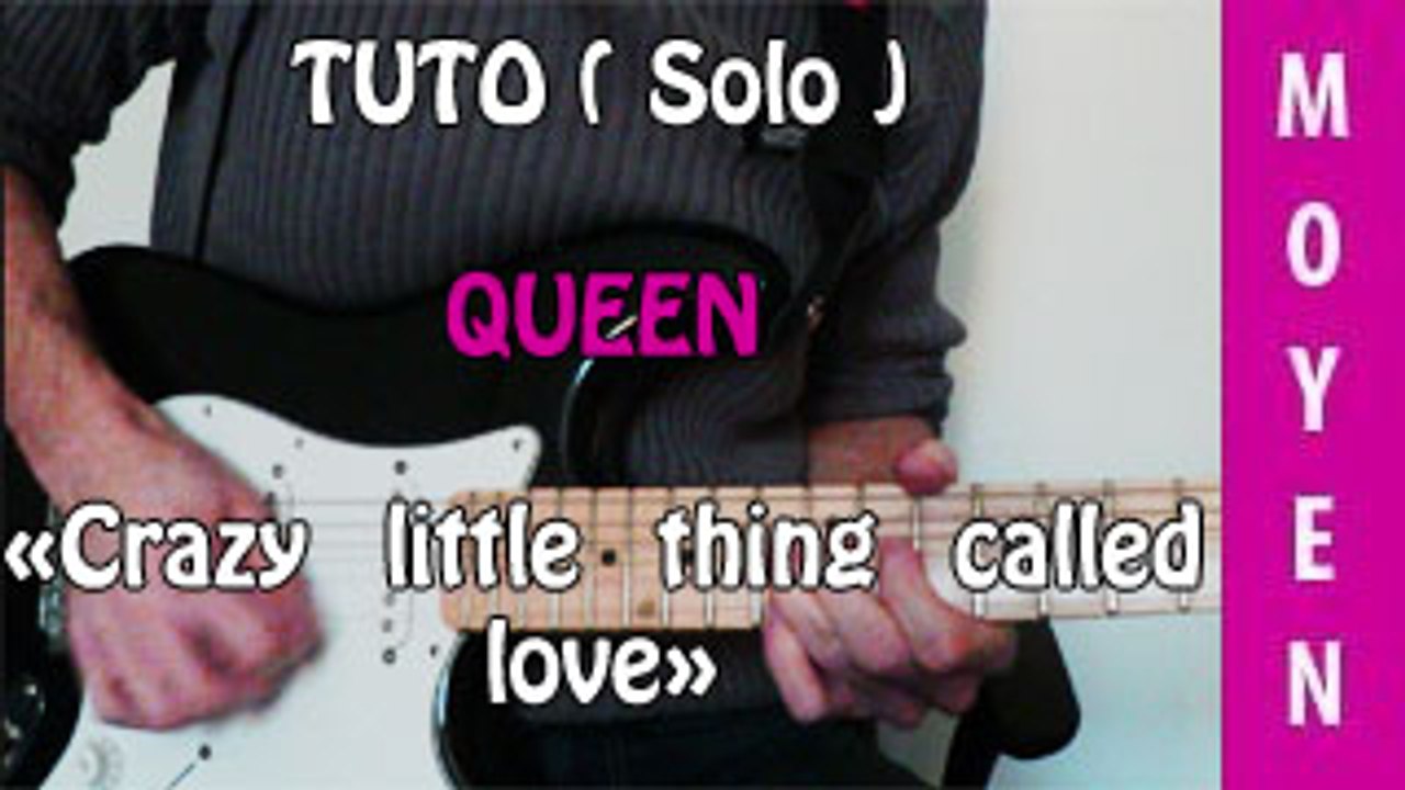 Queen- Crazy Little Thing Called Love - Cours Guitare ( Solo )