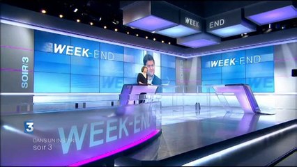 Anne-Claire Le Sann arrive en retard au JT