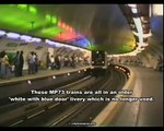 metro ligne 7 et ligne 1 paris 1992