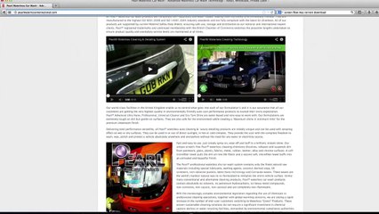 Pearl® Revolutionising The Waterless Car Wash Industry