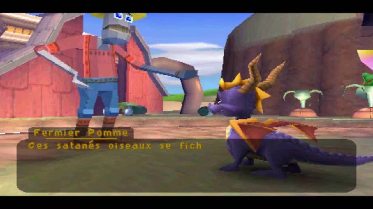 Spyro 2 : Gateway To Glimmer - Toundra Hivernale : Fermes Robotica