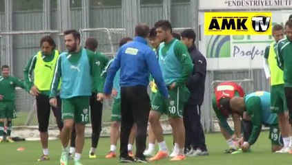 Bursaspor, Trabzonspor hazırlıklarını sürdürdü