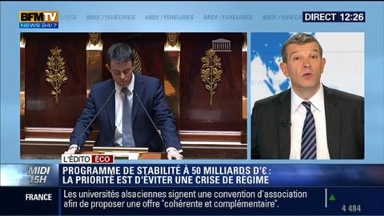 L'Édito éco de Nicolas Doze: Vote du plan d'économies à l'Assemblée: pour ou contre le changement ? - 29/04