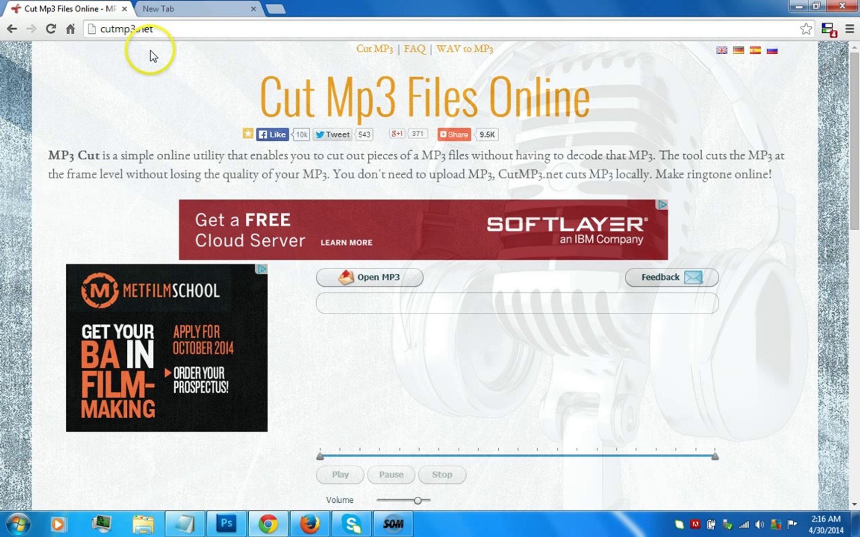 How to Cut Mp3 Files Online | Free MP3 Cutter | MP3 Cutter Online | Online  MP3 Cutter - video Dailymotion
