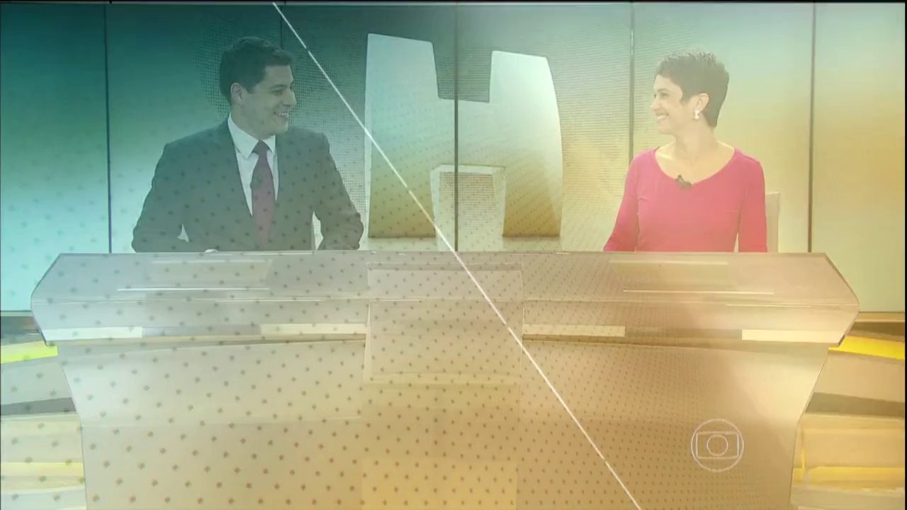 Vinheta de abertura do "Jornal Hoje" (2014)