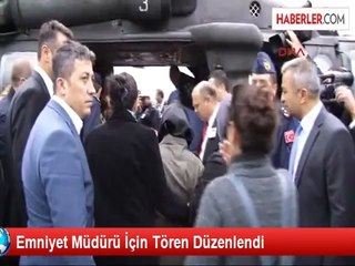 Şehit Polis Polis Dualarla Uğurlandı