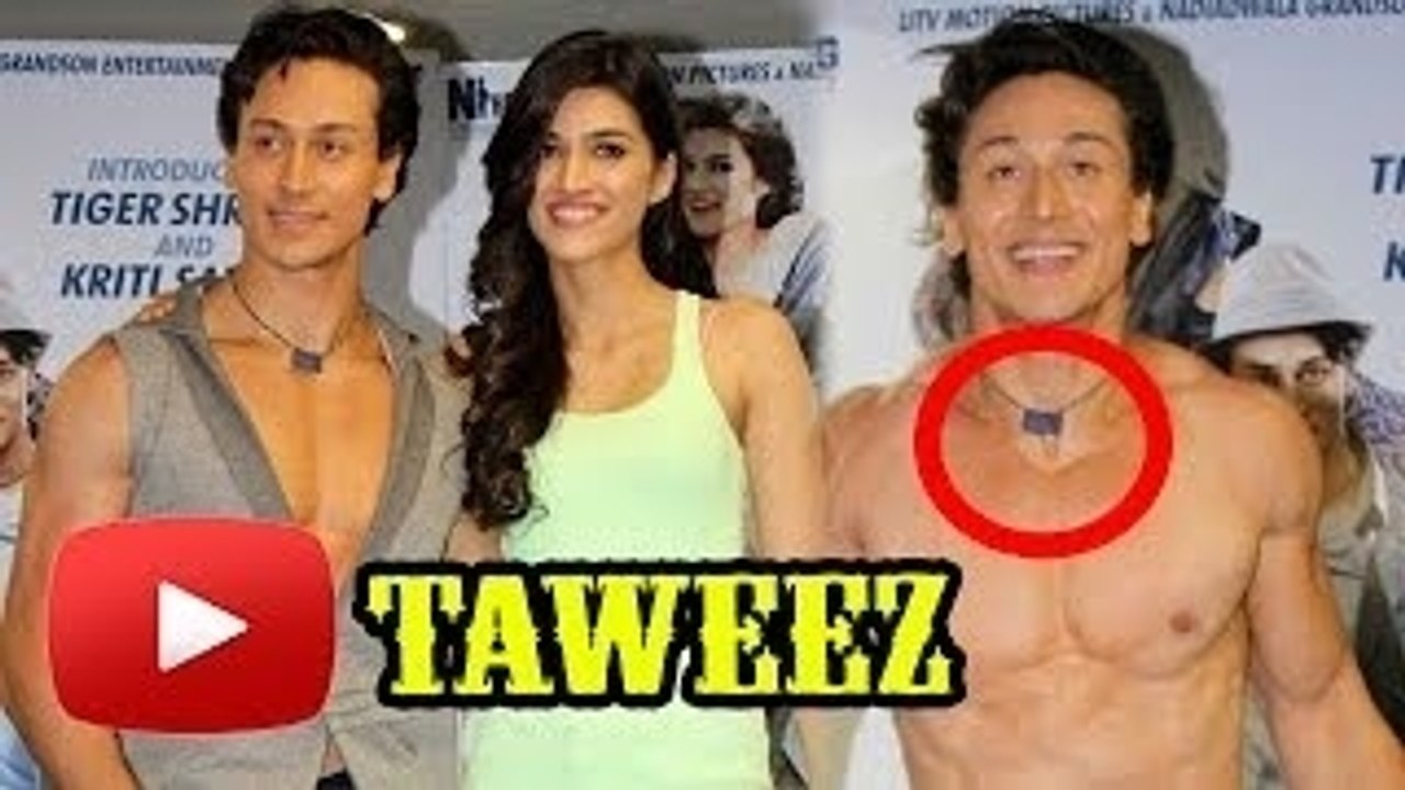 Tiger Shroff's LUCK CHARM Taweez !