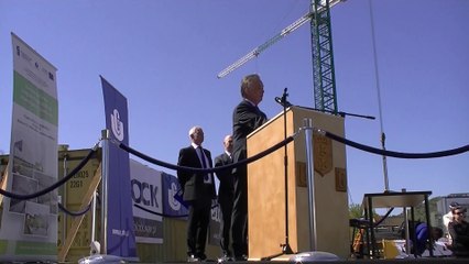 Kamień węgielny pod Instytut Biotechnologii Uniwersytetu Gdańskiego / StaraOliwa.pl