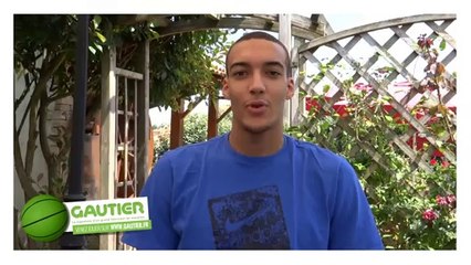 Un message de Rudy Gobert, joueur de NBA soutenu par les Meubles Gautier
