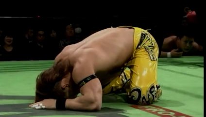 Genba Hirayanagi, Daisuke Harada & Hajime Ohara vs.  Katsuhiko Nakajima Diamond Ring, Taiji Ishimori & Atsushi Kotoge (NAOH)