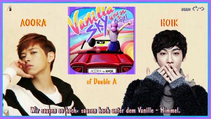 AOORA feat. Hoik of Double A - Vanilla Sky k-pop [german sub]