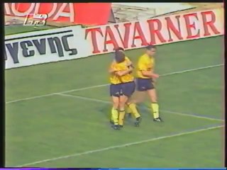 25η AEK-ΑΕΛ  3-0 1991-92 ET2