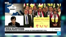 IRAQ - Violence rocks Iraq ahead of parliamentary polls