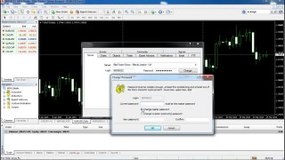 Forex Trading-MT4 Tutorial- Changing The Password